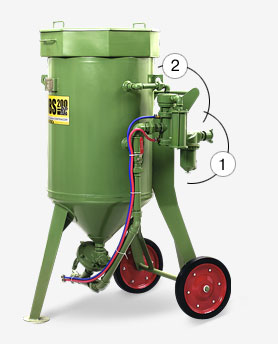 Абразивное оборудование Contracor DBS-100 RC