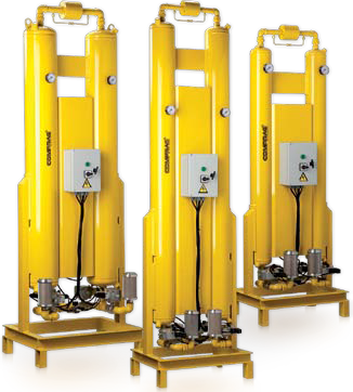 Осушители адсорбционные Comprag серии AD производительностью 1,1-28,5 м³/мин