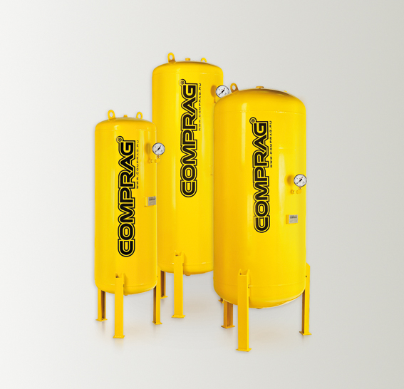 Купить в Перми Воздухосборники Comprag серии RV для линий сжатого воздуха производительностью до 30,0 м³/мин