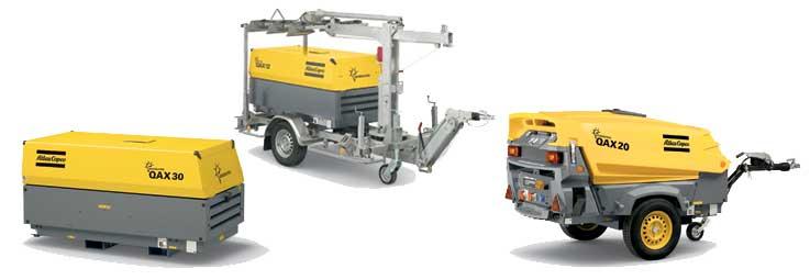 QAX 12-20-30 Передвижные дизель-генераторные установки