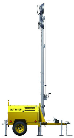 Atlas Copco QLT M10P Мобильная осветительная мачта