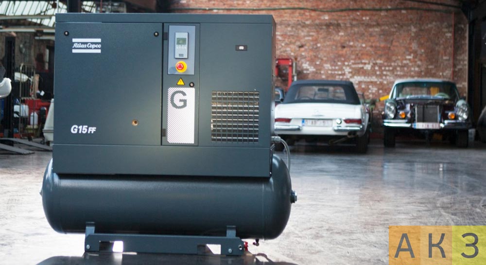 Купить масляный воздушный компрессор Altas Copco GX 2-7 EP и G 7-15 EL