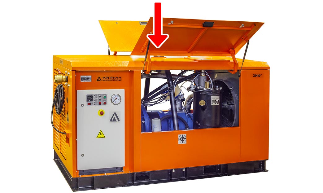 Центральная стойка подъема