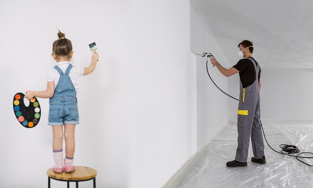 Купить профессиональные краскопульты и окрасочные АВД