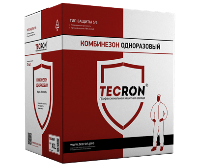 Упаковка комбинезон TECRON Pro, 25 шт.