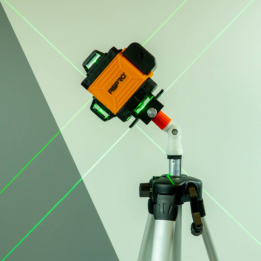 ASPRO-LL4D – лазерный уровень который максимально точно измеряет на расстоянии до 40 метров