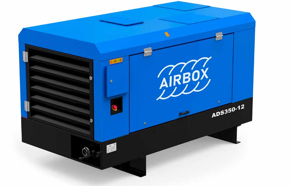 Купить дизельный компрессор AirBox ADS350-12, 12 бар, 10 м3/мин