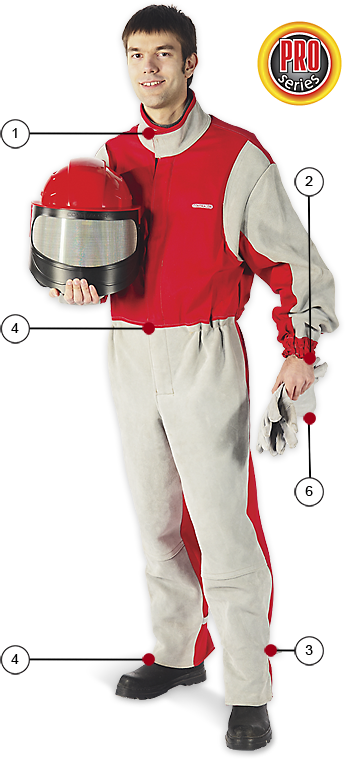 Купить костюм пескоструйщика Contracor Профессиональный. Все размеры