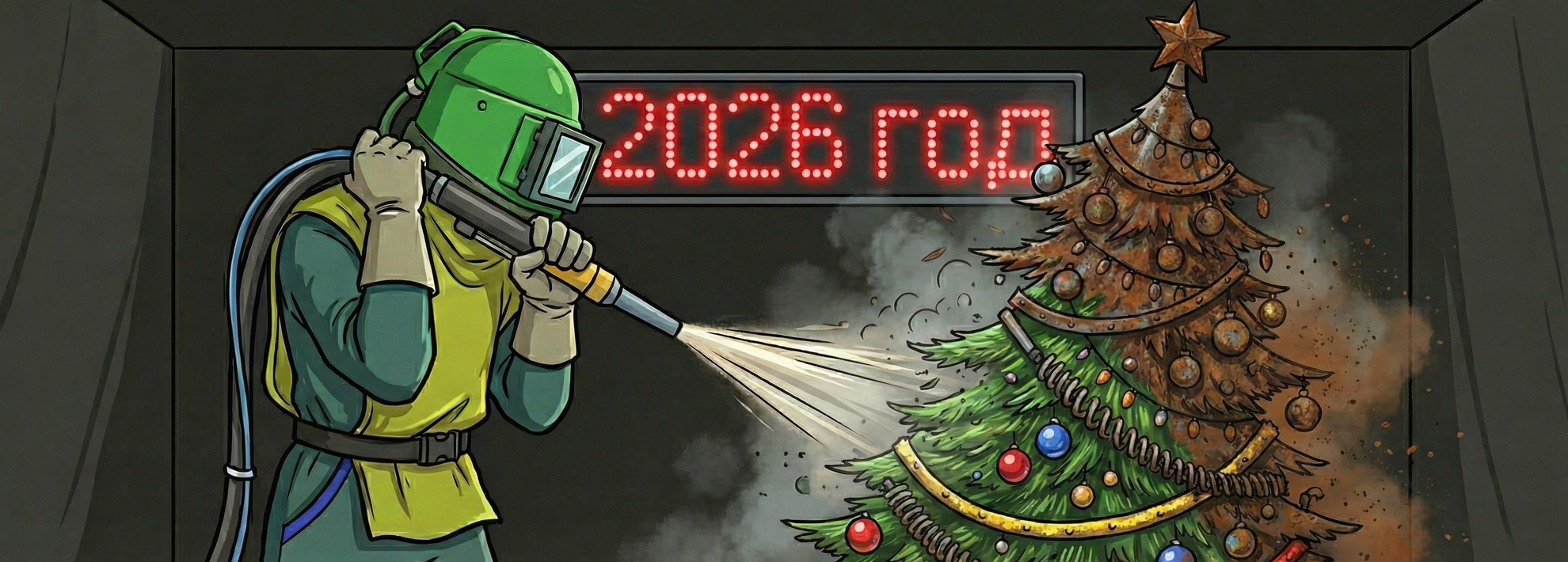 Поздравление с Новым Годом 2026!