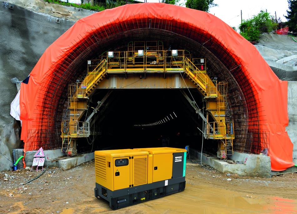 Электрический компрессор E-Air T900 Atlas Copco