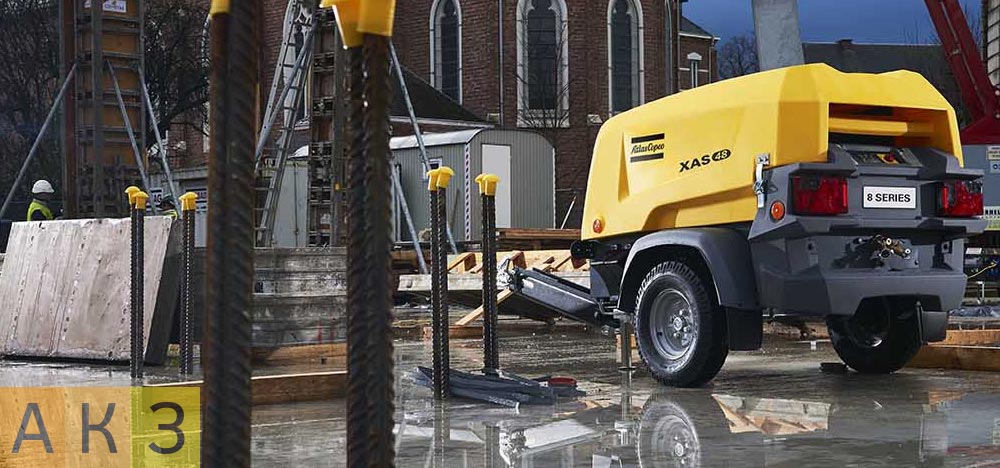 Компрессор Atlas Copco XAS купить в Перми у дилера