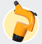 Лёгкие отбойные молотки Comprag CPH-7 имеет ручки открытого типа.