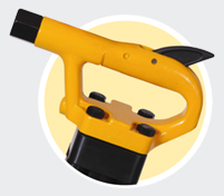 Лёгкие отбойные молотки Comprag CPH-9 имеет ручки открытого типа.