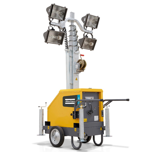 Осветительные мачты с металлогалогенными лампами HiLight E4 Atlas Copco